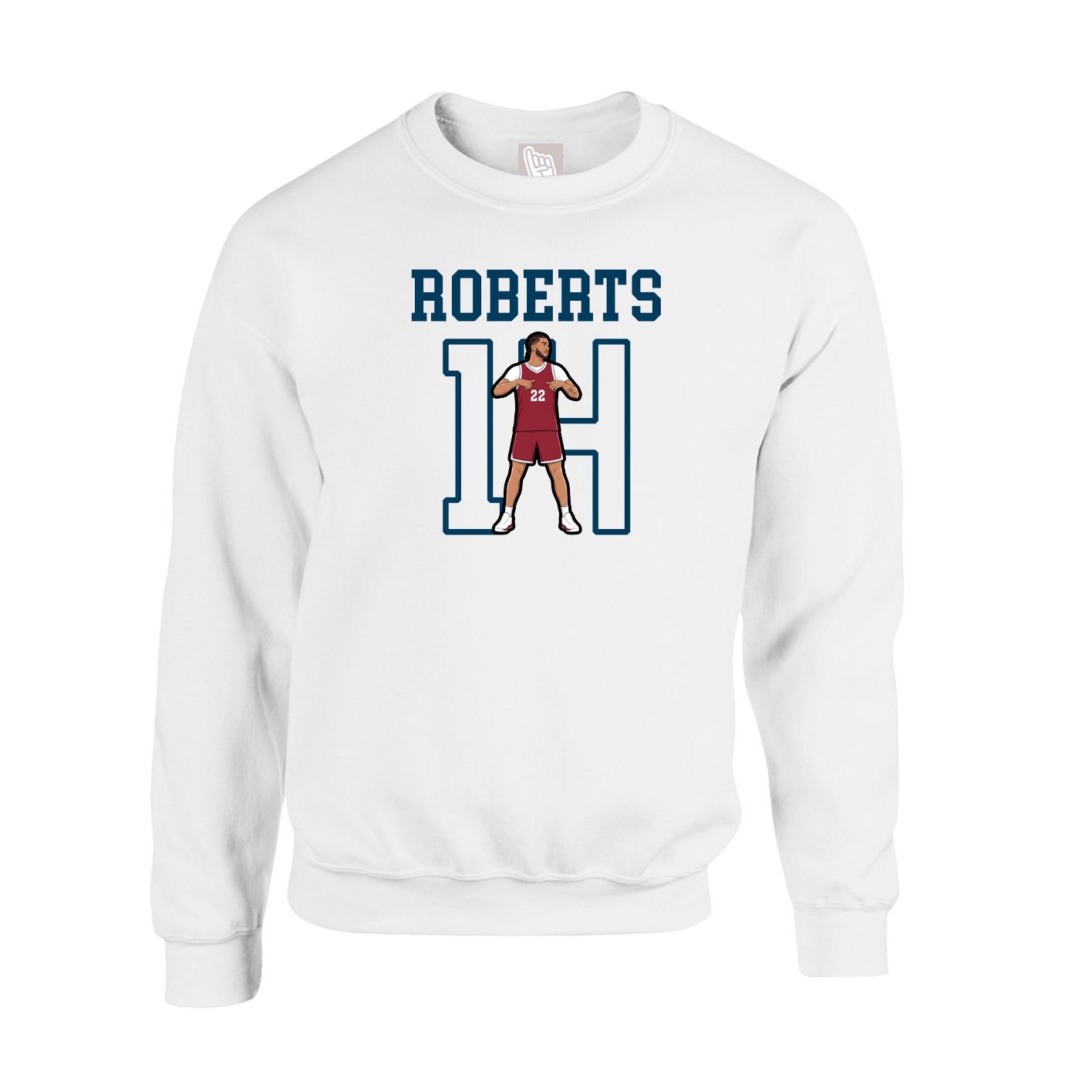 Fleece Crew — Shirsey in White