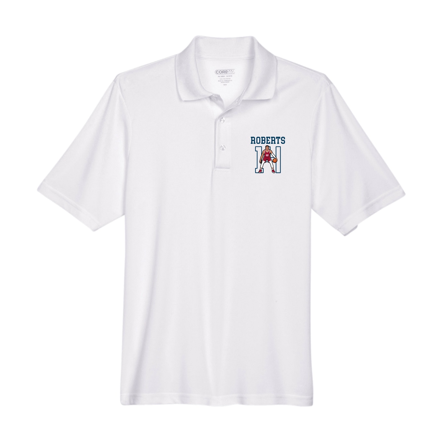 Performance Polo — Shirsey in White