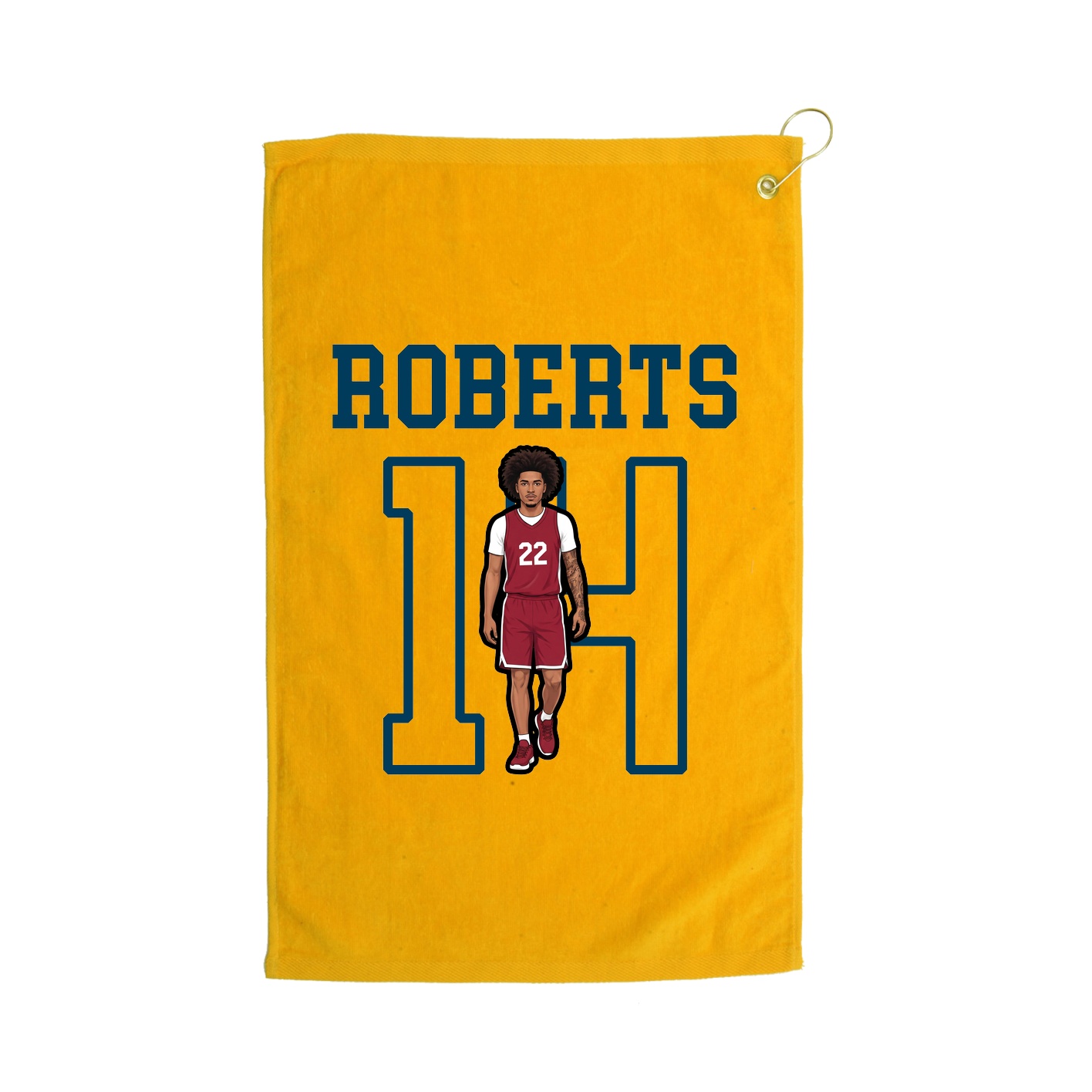 Golf Towel — Shirsey in Gold