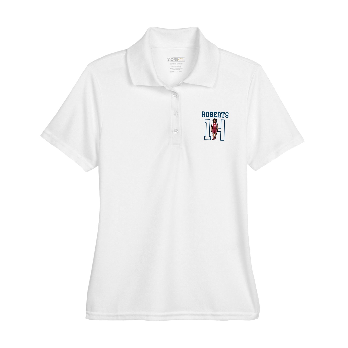 Womens Performance Polo — Shirsey in White