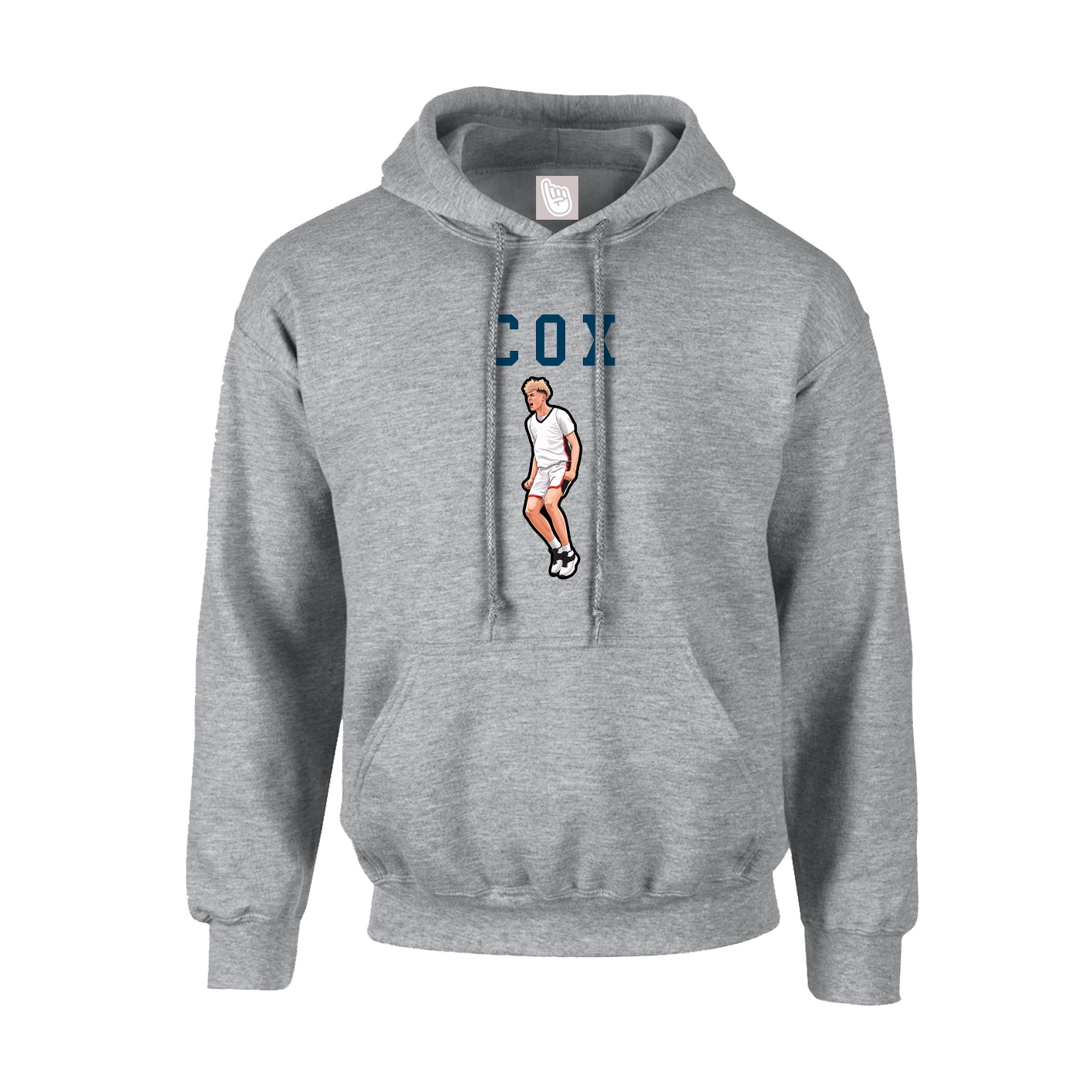 Hoodie — Shirsey in Grey
