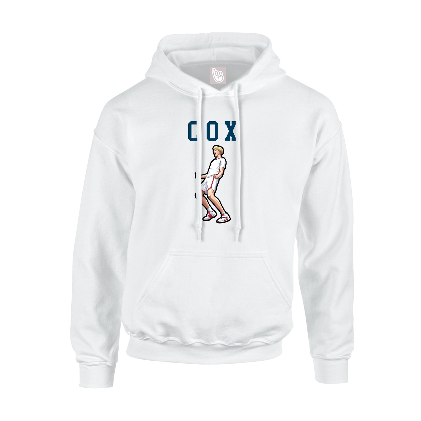 Hoodie — Shirsey in White