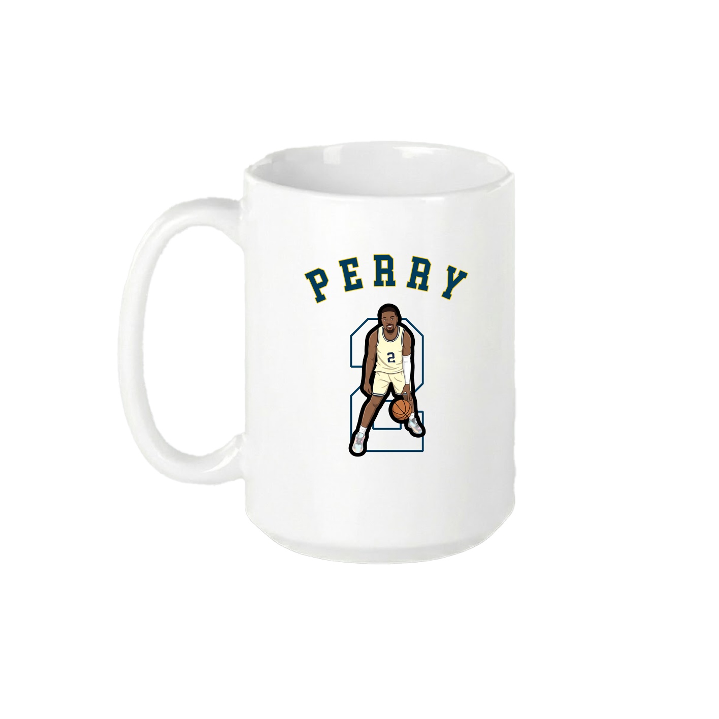 15oz Coffee Mug — Shirsey Arch in White