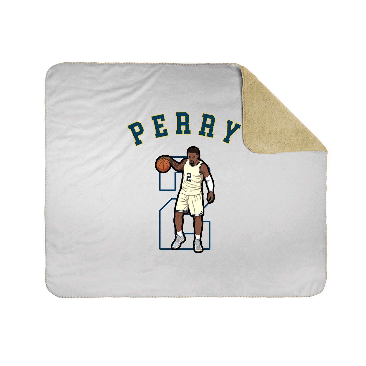 Throw Blanket — Shirsey Arch in White