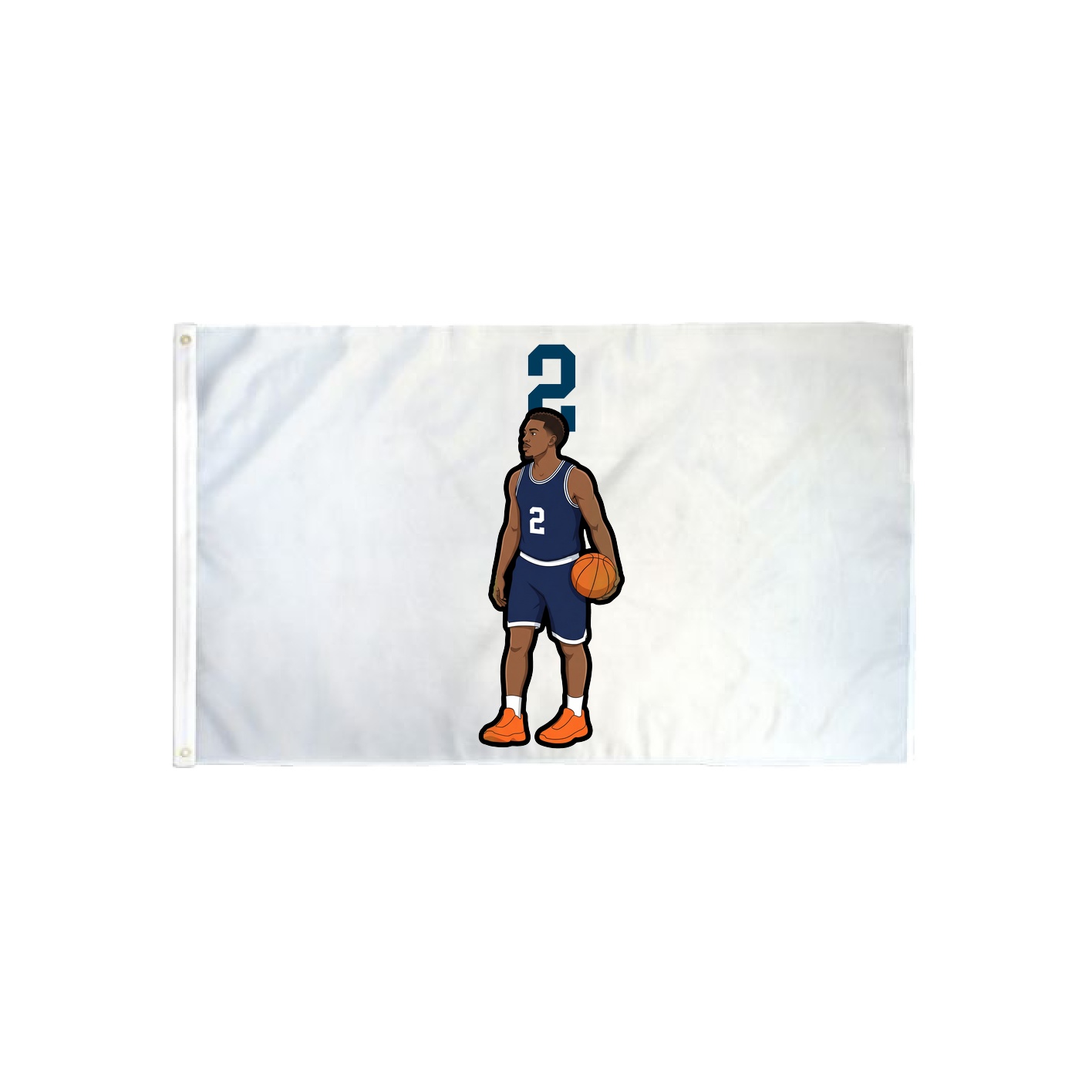 3x5 Flag — Number Top in Classic