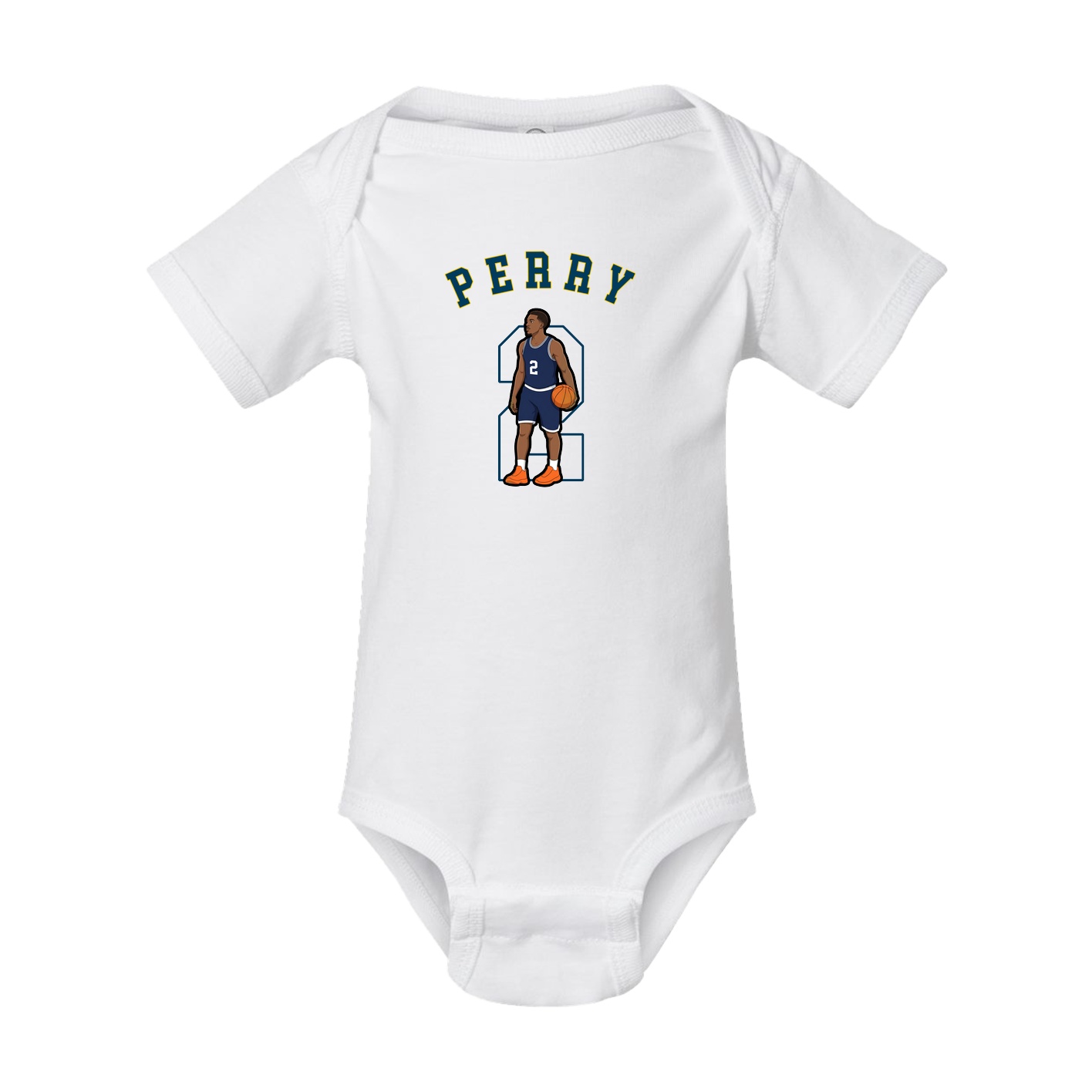 Baby Onesie — Shirsey Arch in White