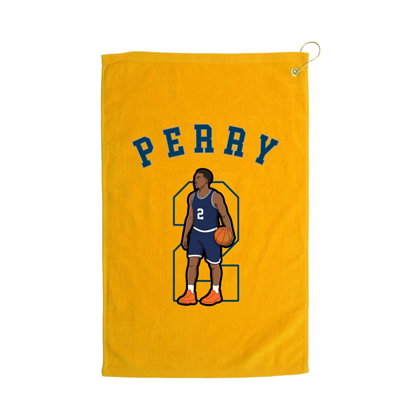 Golf Towel — Shirsey Arch in Gold