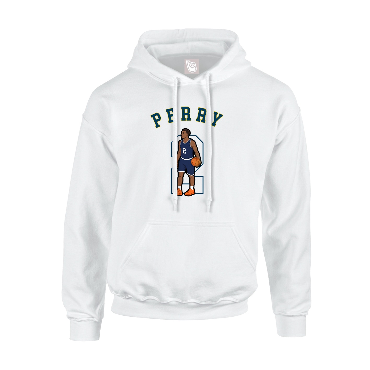 Youth Hoodie — Shirsey Arch in White