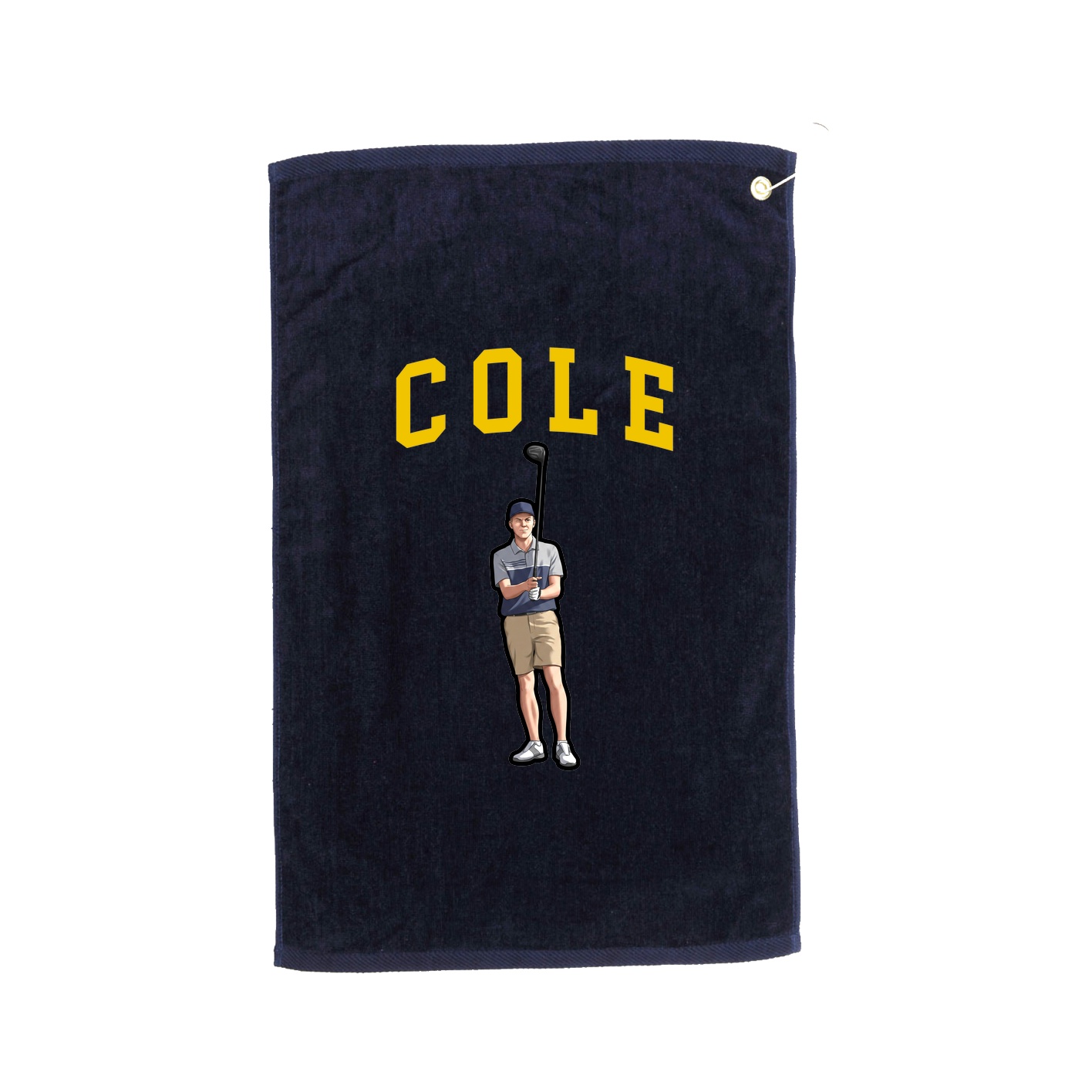 Golf Towel — Shirsey in Navy