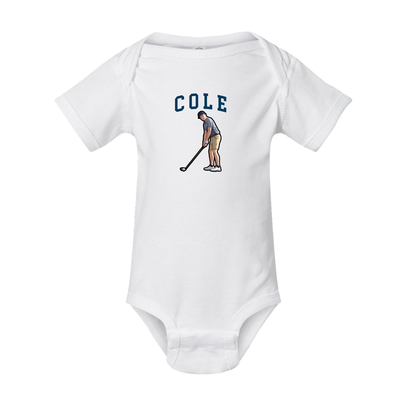 Baby Onesie — Shirsey in White