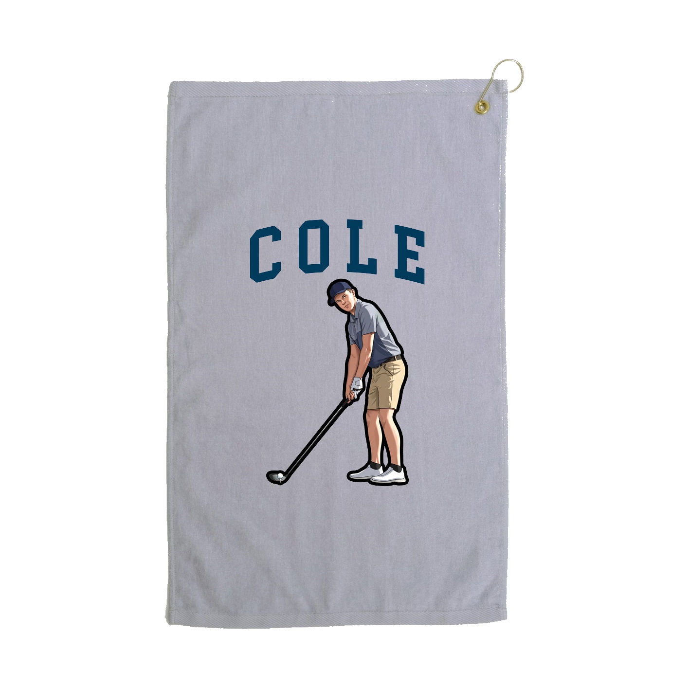 Golf Towel — Shirsey in Grey