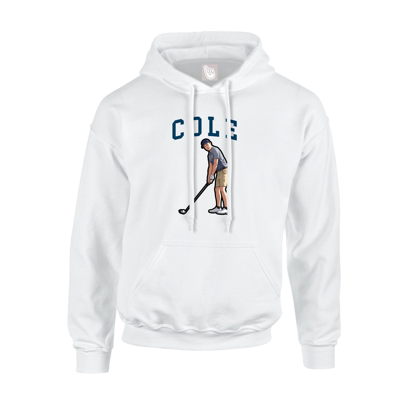 Hoodie — Shirsey in White