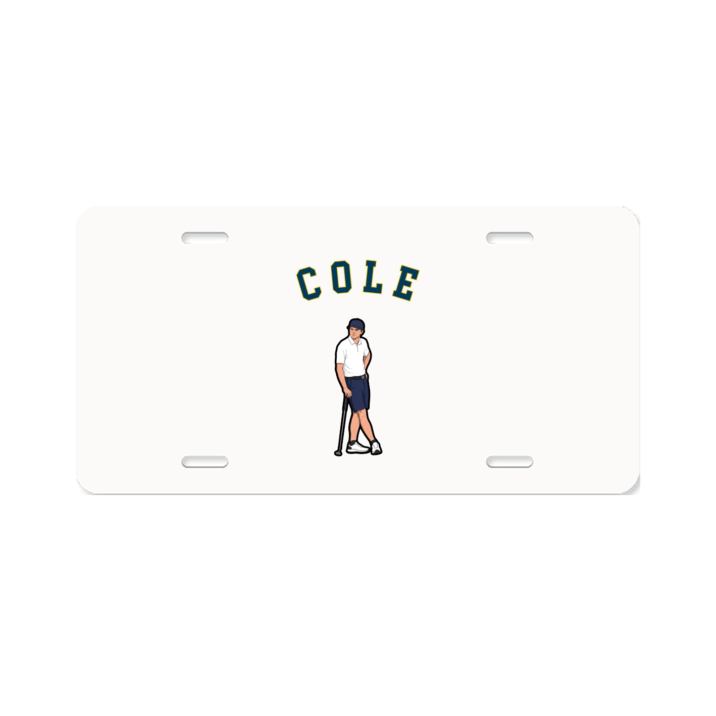 License Plate — Shirsey Arch in Classic