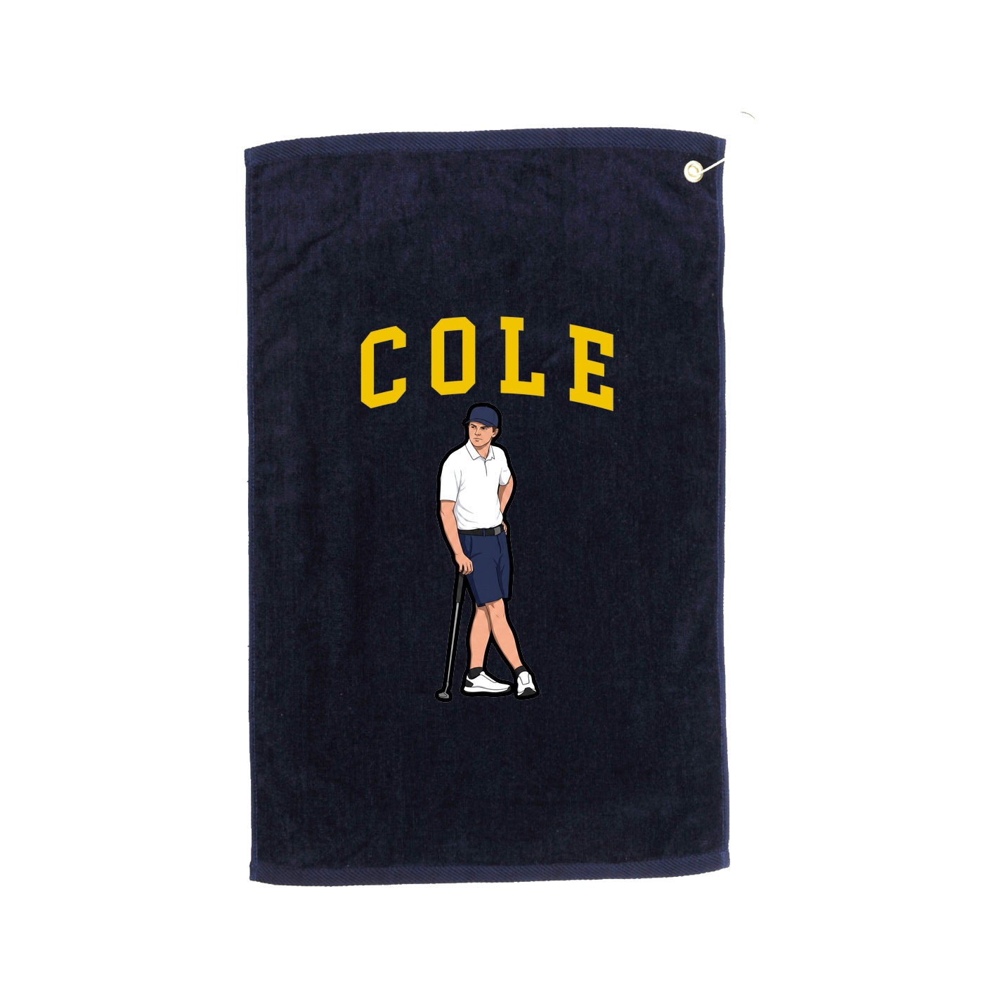 Golf Towel — Shirsey in Navy