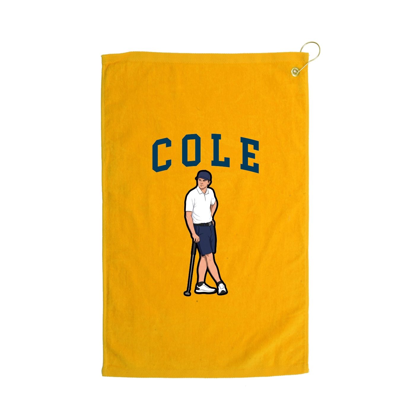 Golf Towel — Shirsey in Gold