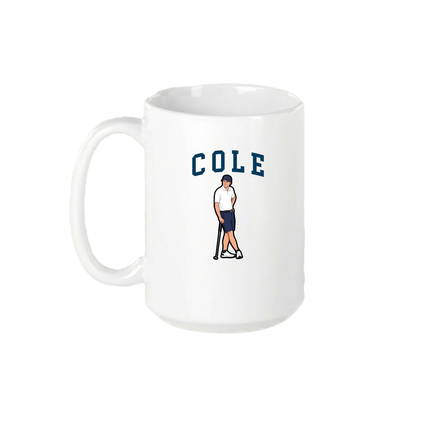 15oz Coffee Mug — Shirsey in White