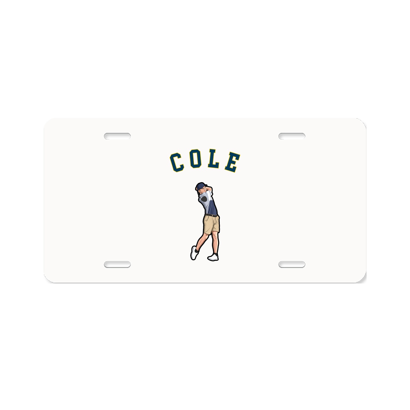 License Plate — Shirsey Arch in Classic