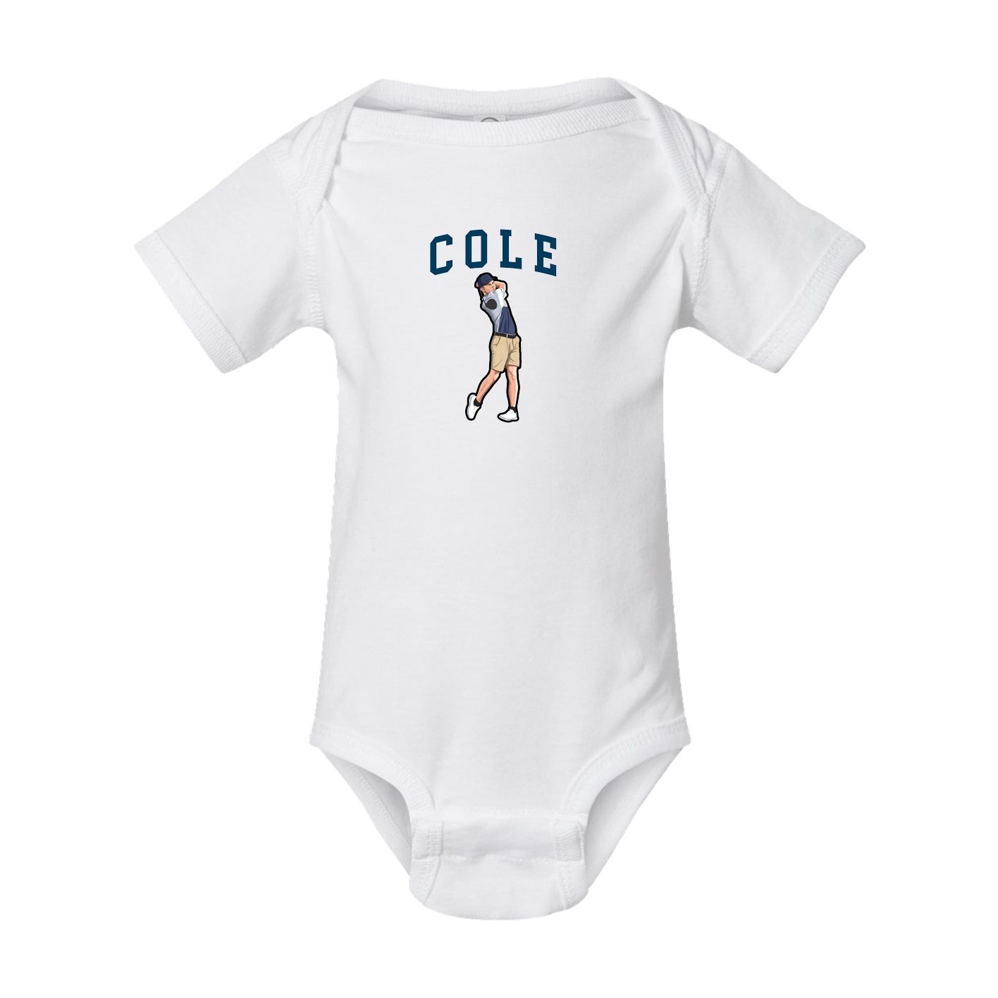 Baby Onesie — Shirsey in White