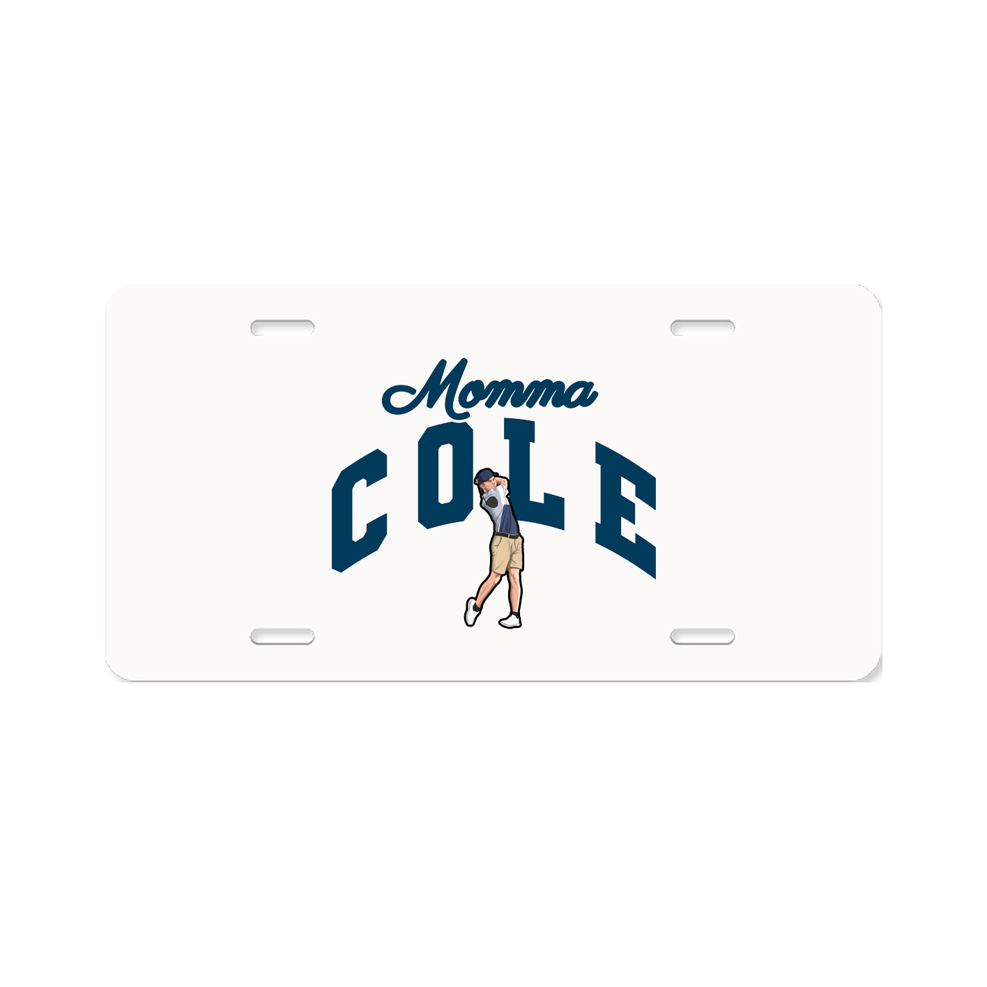 License Plate — Mothers Day Arch in Classic