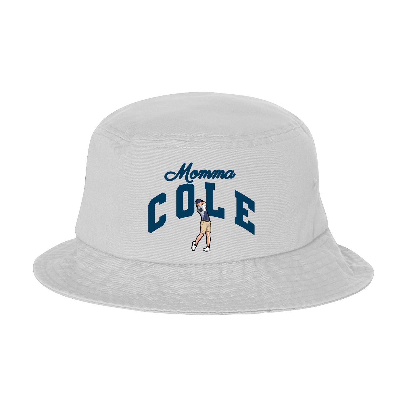 Bucket Cap — Mothers Day Arch in White