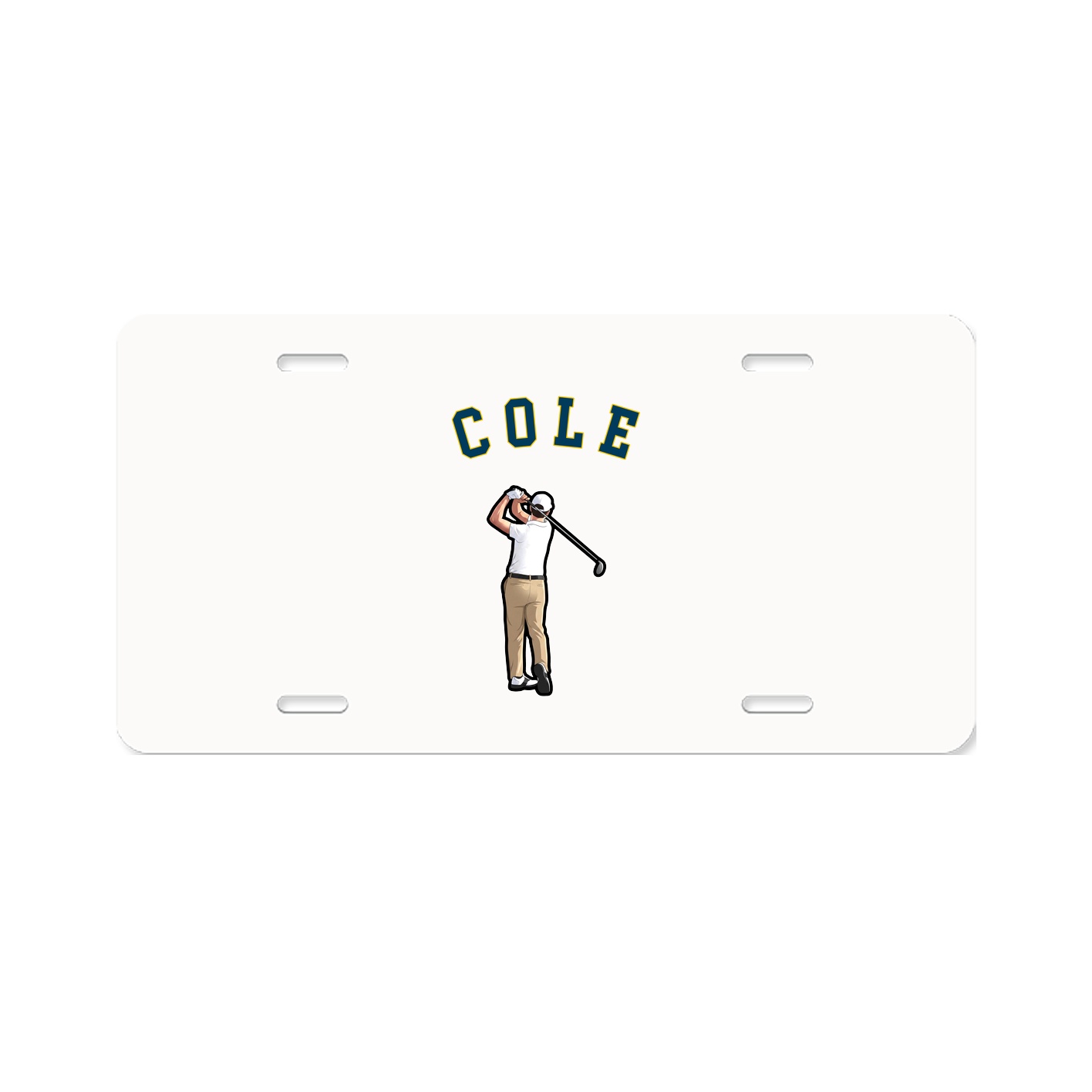 License Plate — Shirsey Arch in Classic