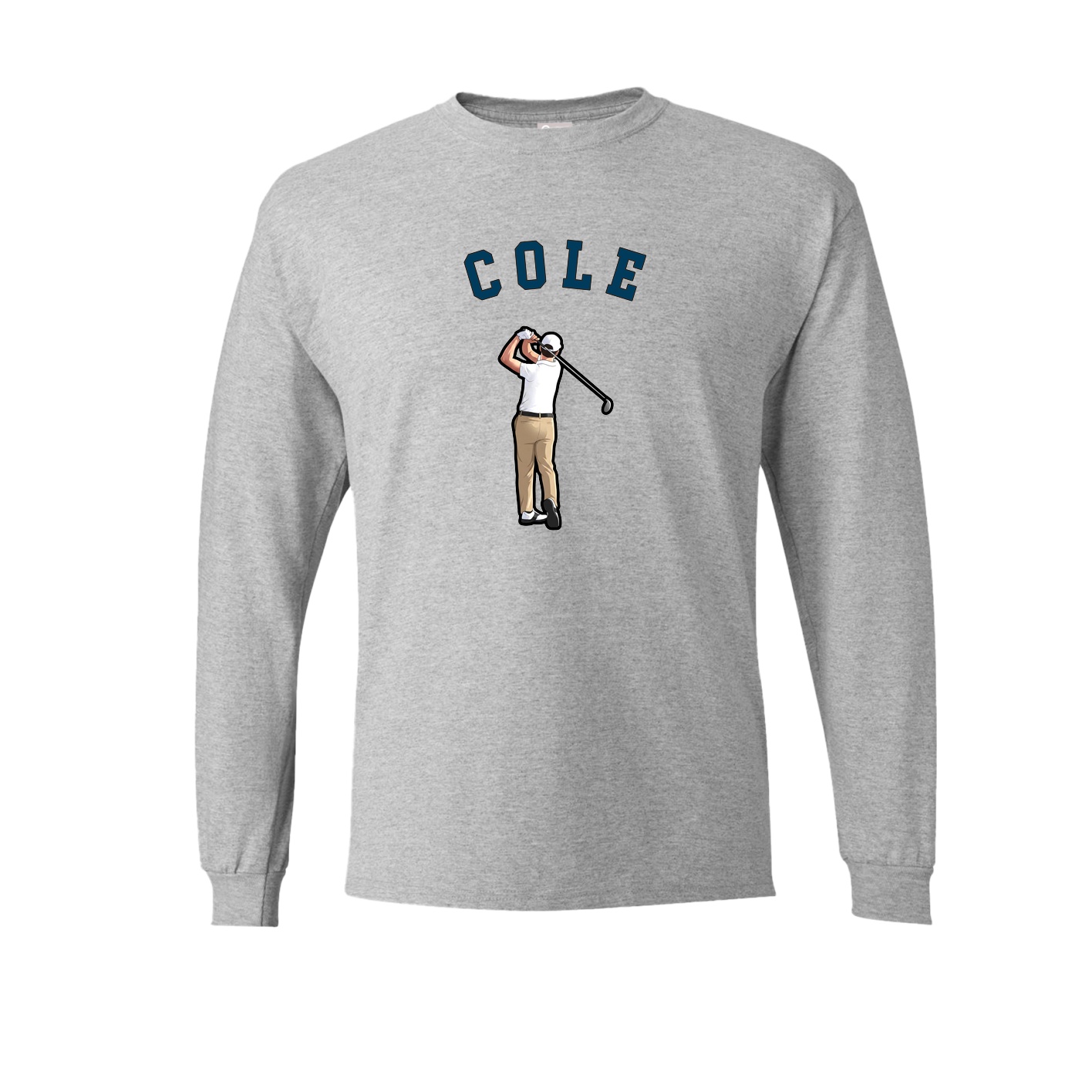 Long Sleeve Tee — Shirsey Arch in Grey