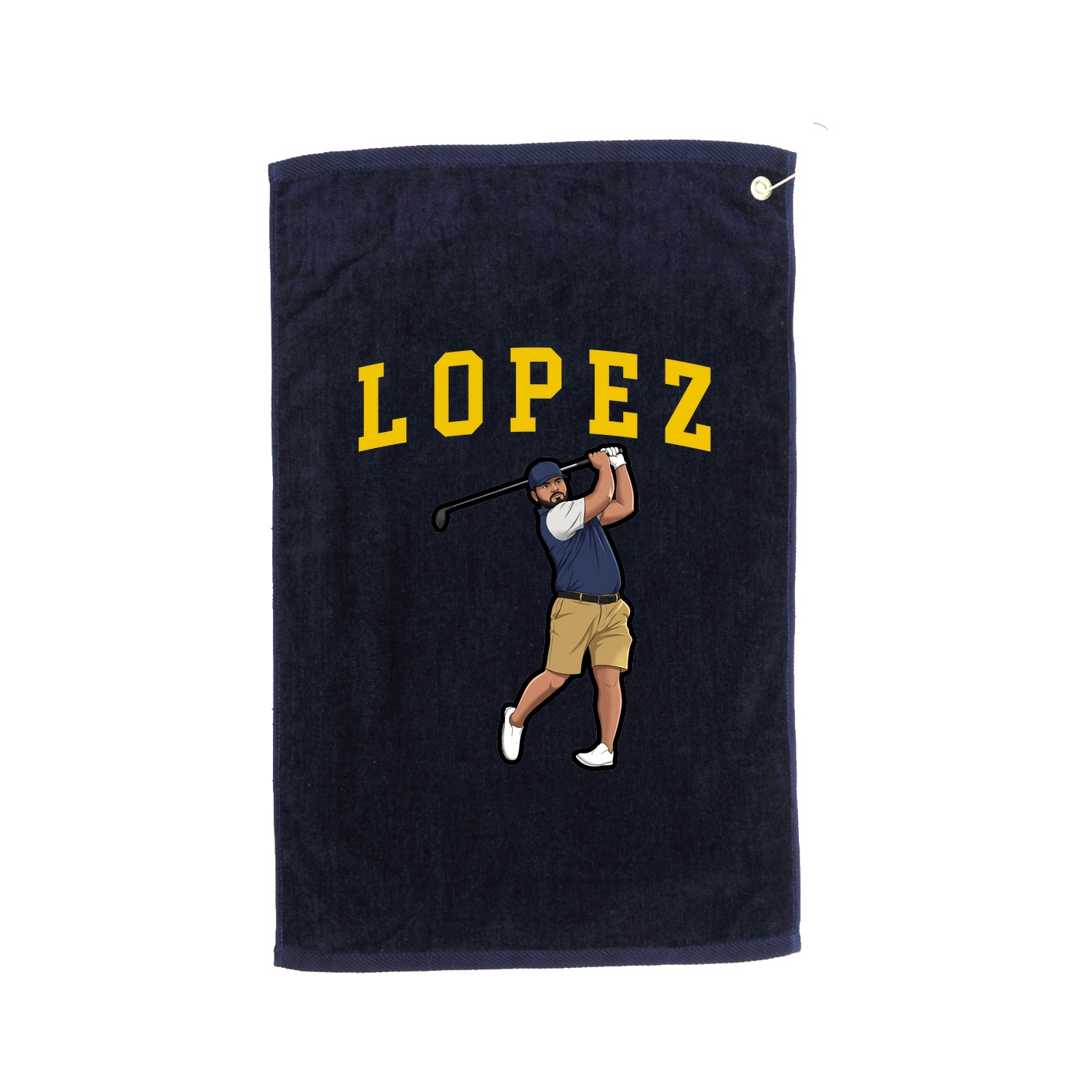 Golf Towel — Shirsey in Navy