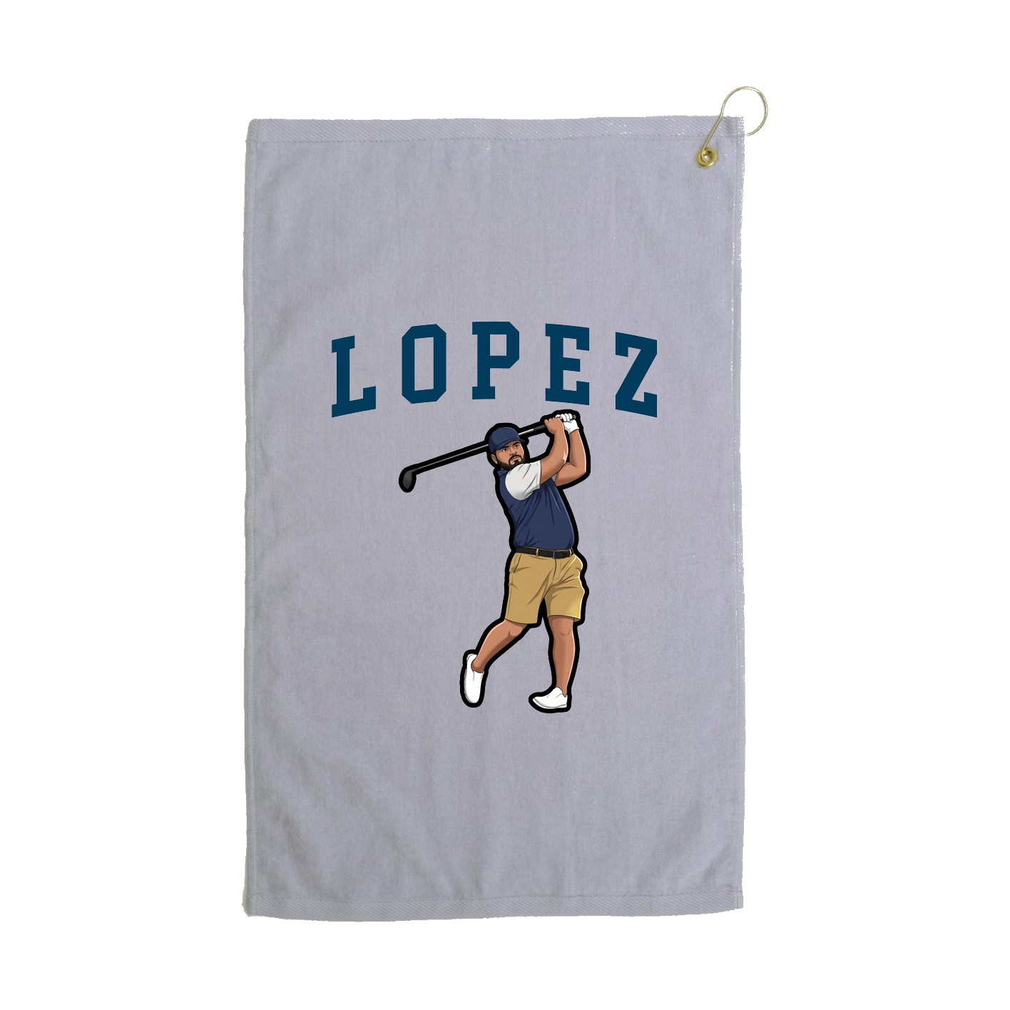 Terry Velour Golf Towel
