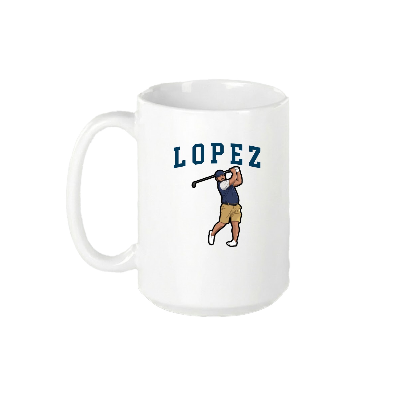 15oz Coffee Mug — Shirsey in White