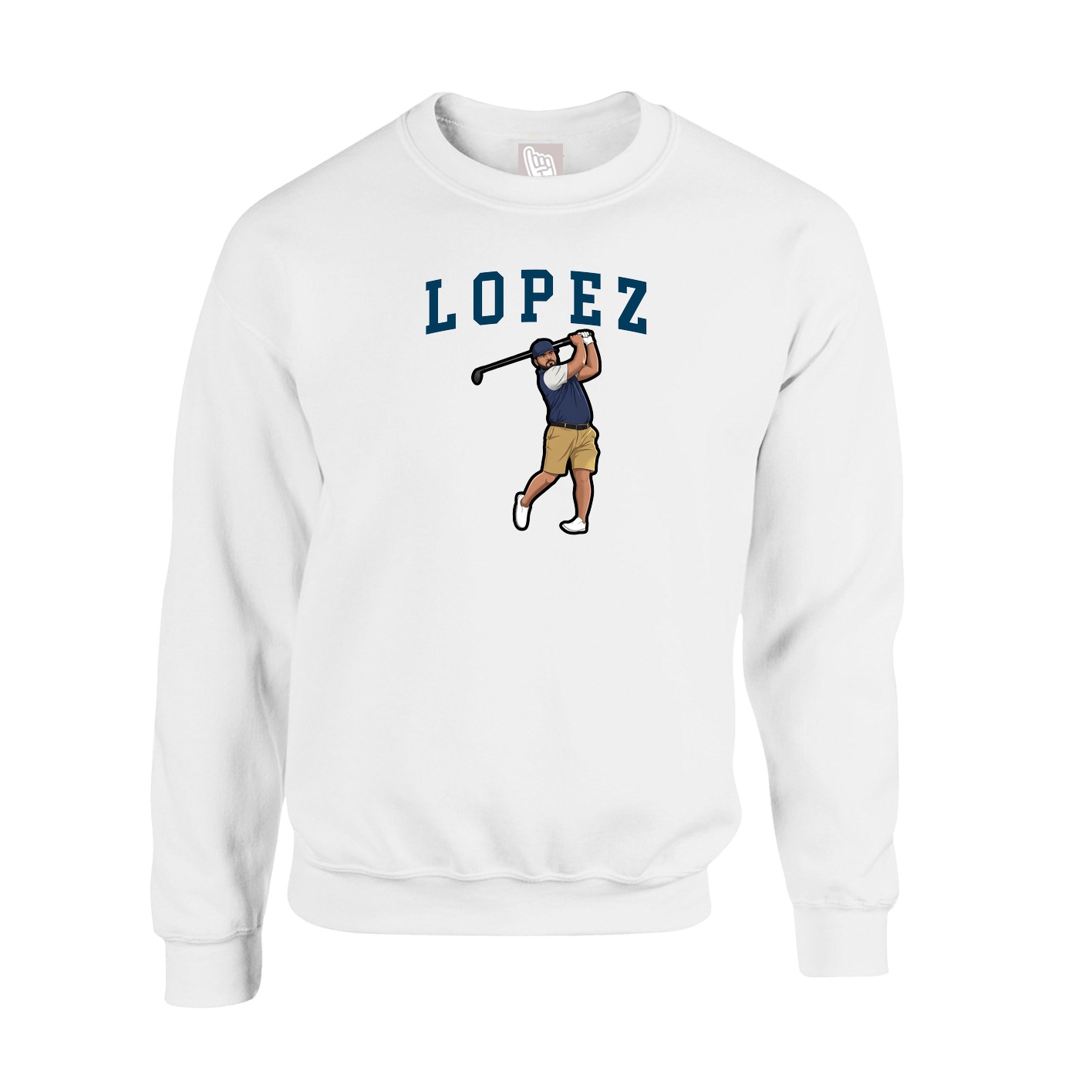Fleece Crew — Shirsey in White