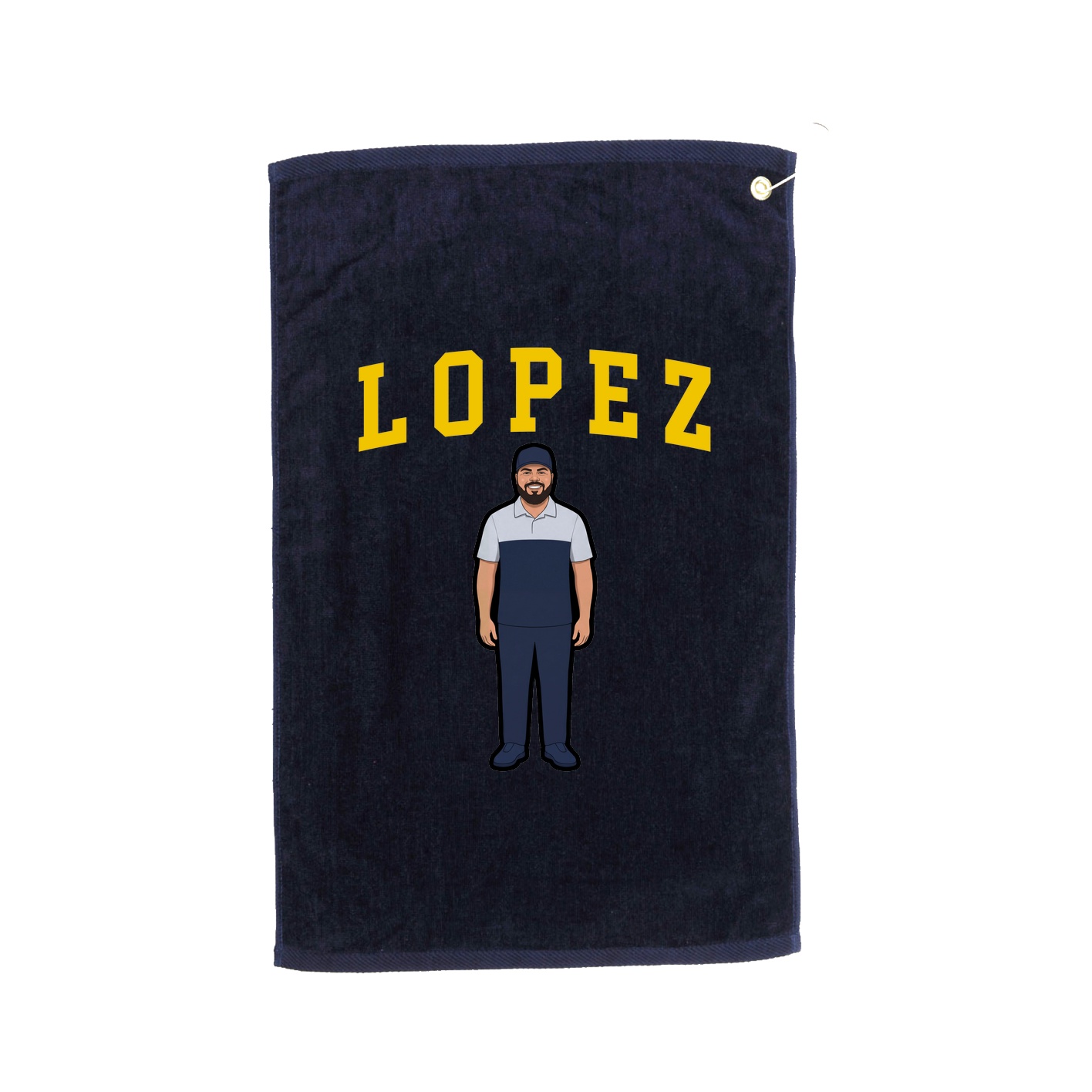 Golf Towel — Shirsey in Navy