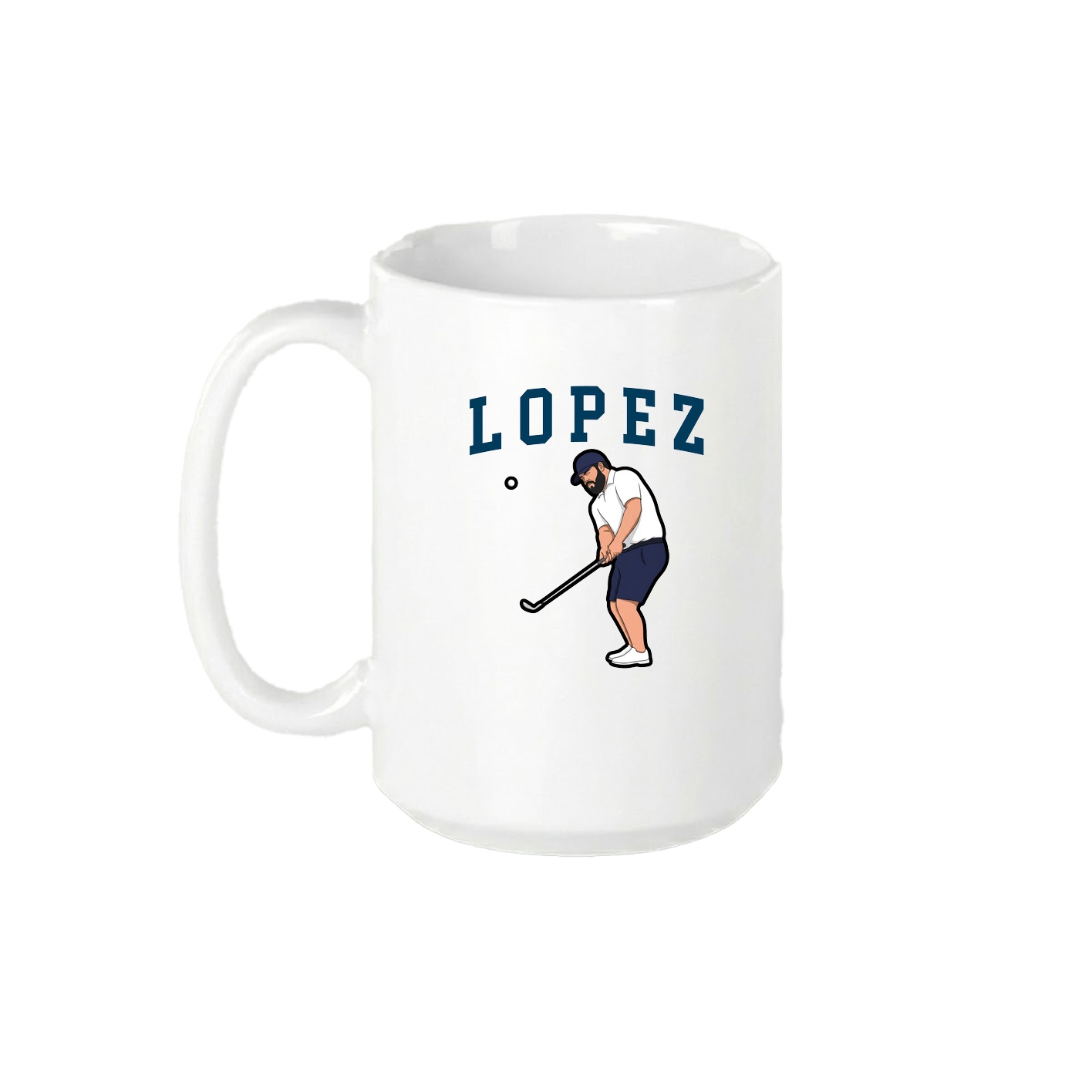 15oz Coffee Mug — Shirsey in White