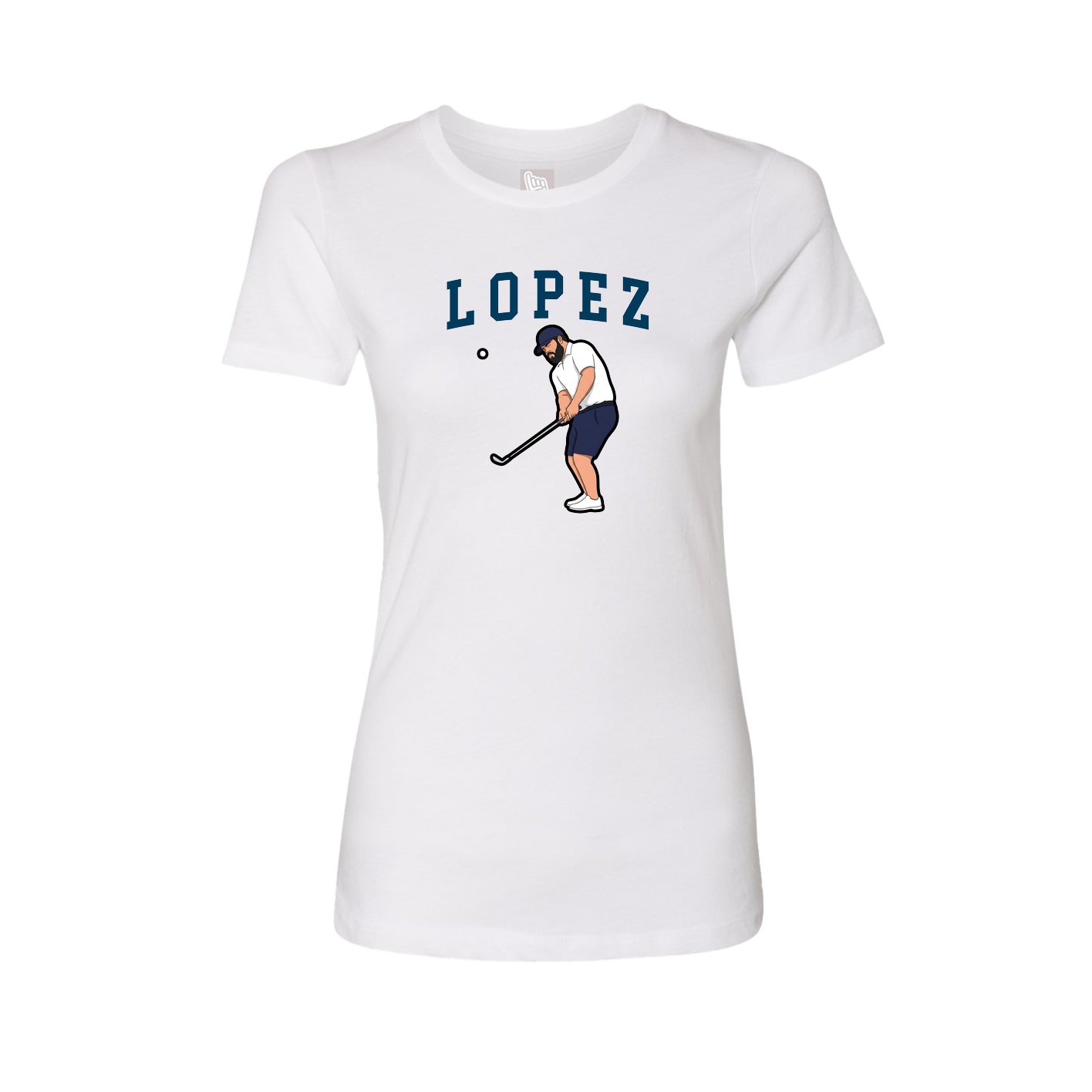 Fitted Women's Tee — Shirsey in White