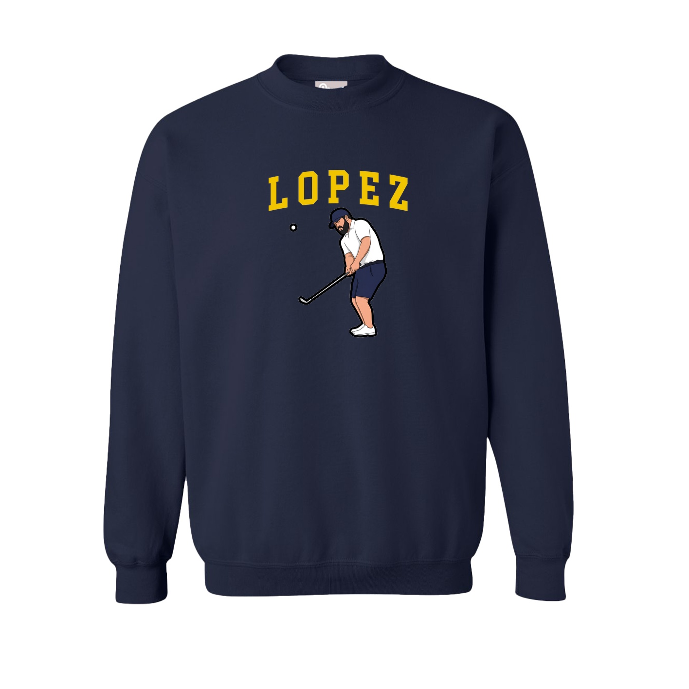 Fleece Crew — Shirsey in Navy