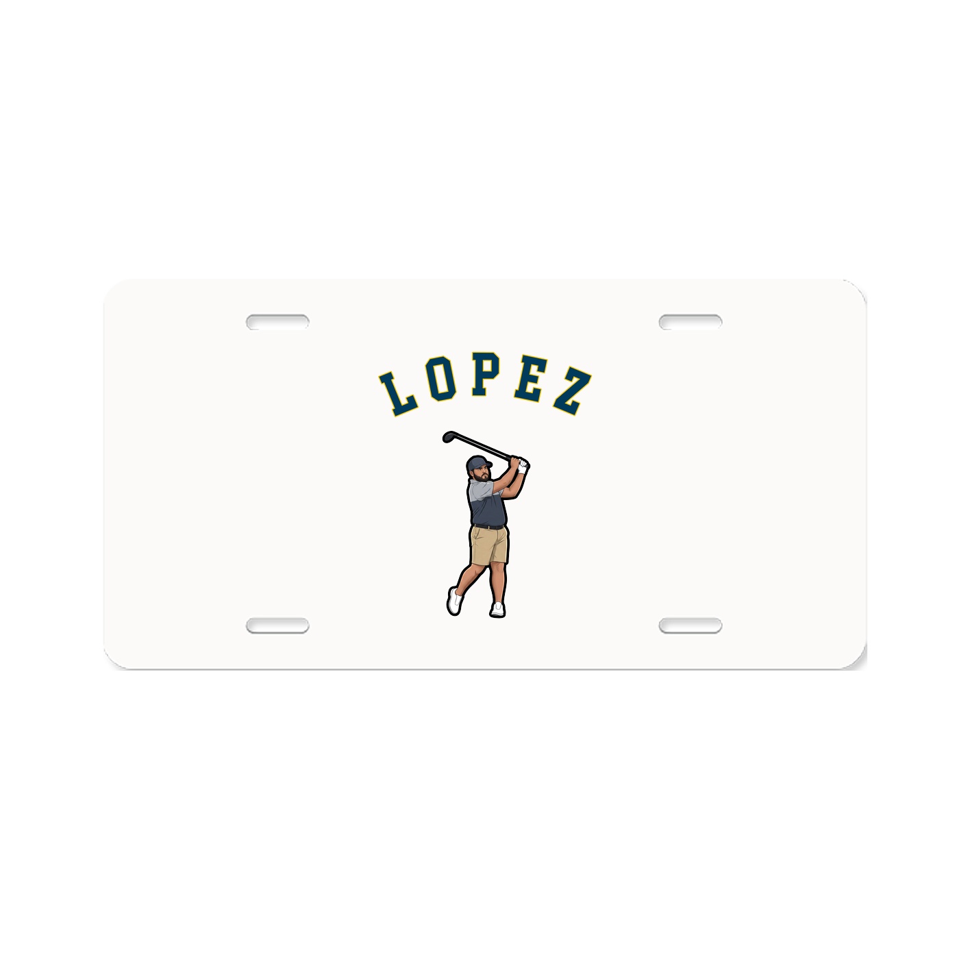 License Plate — Shirsey Arch in Classic
