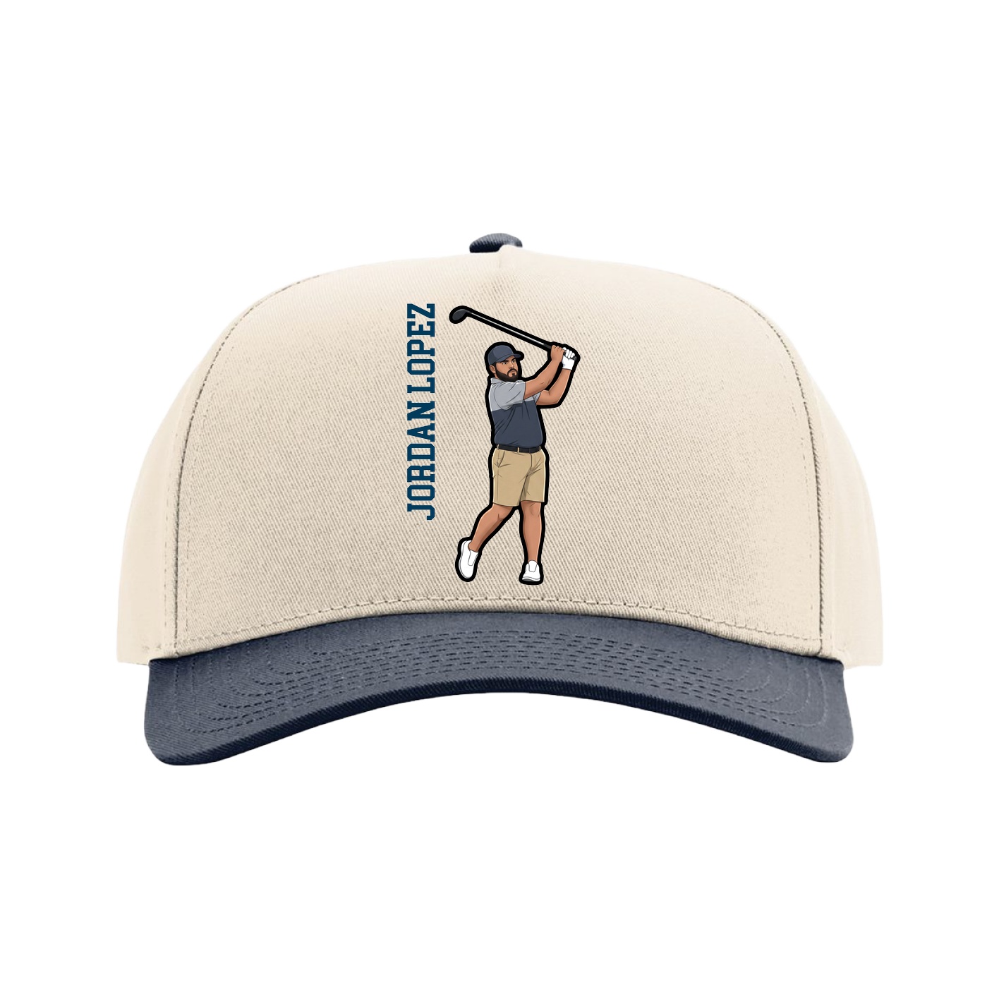 Full Fabric Five-Panel Champ Cap