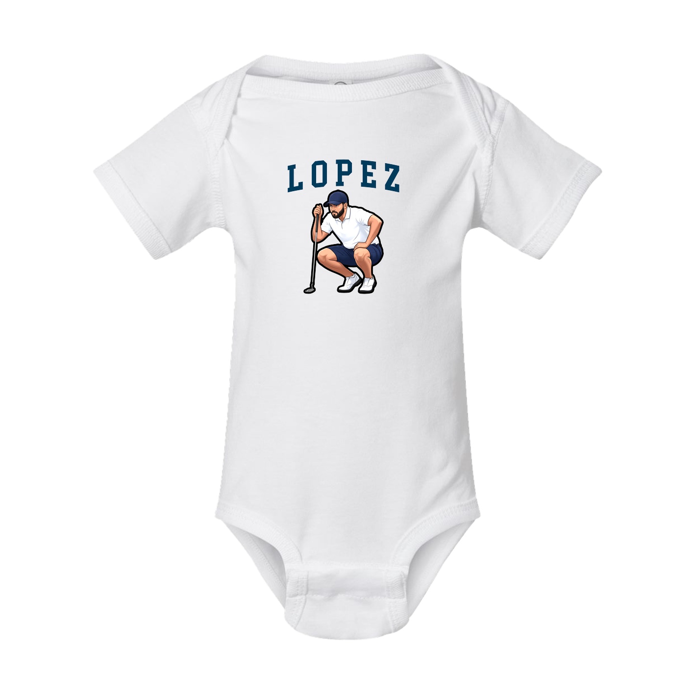 Baby Onesie — Shirsey in White