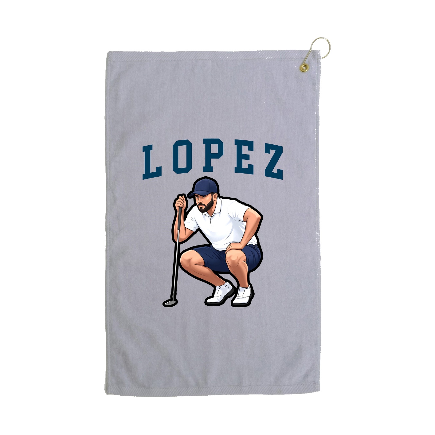 Golf Towel — Shirsey in Grey