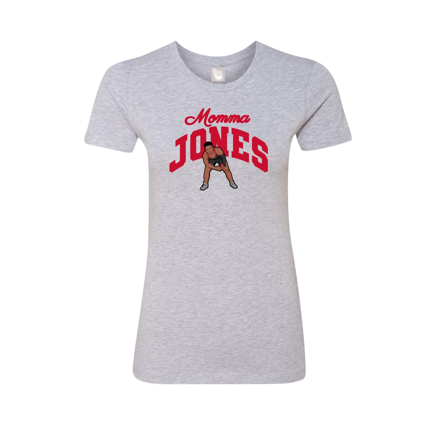Womens Tee — Mothers Day Arch in Grey