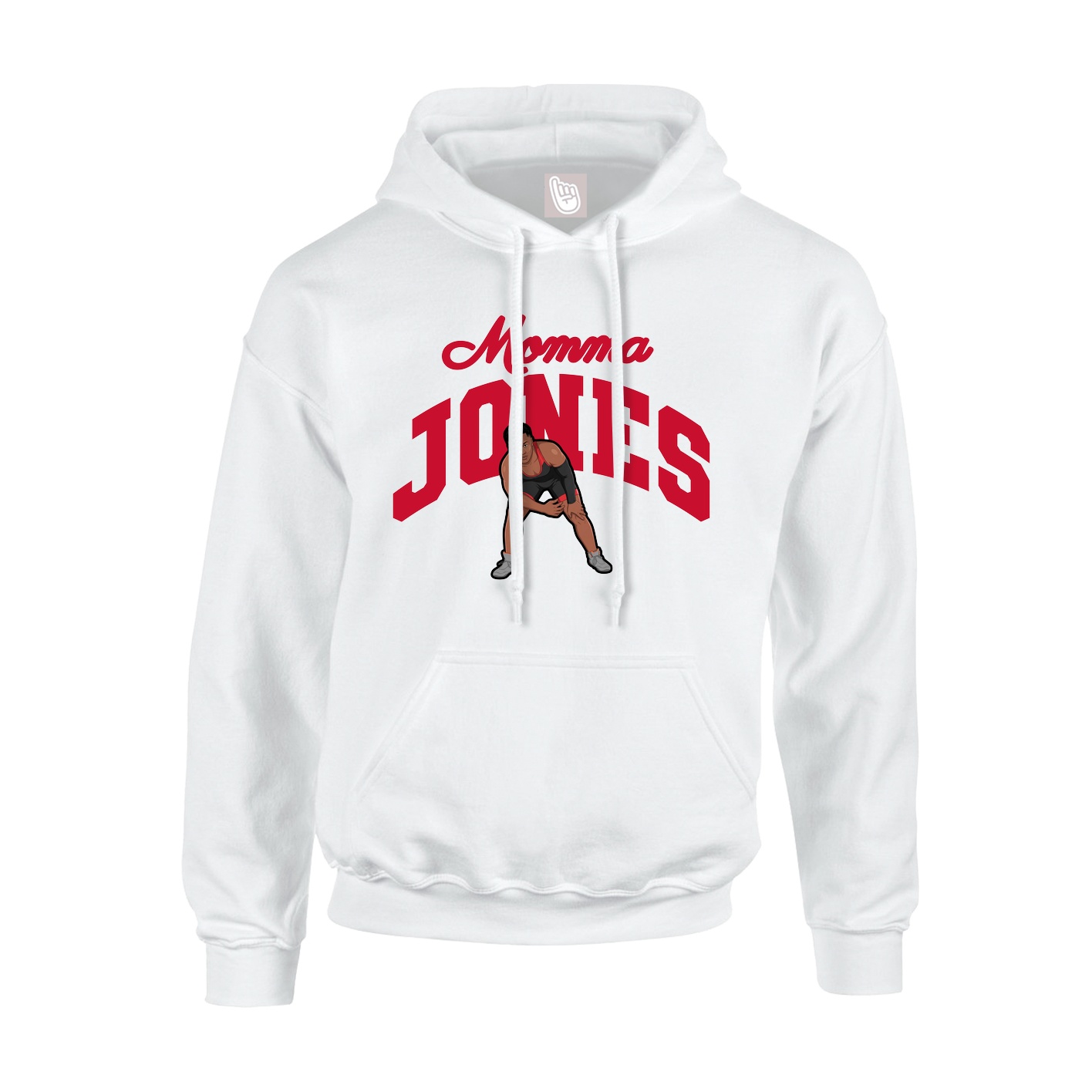Youth Hoodie — Mothers Day Arch in White