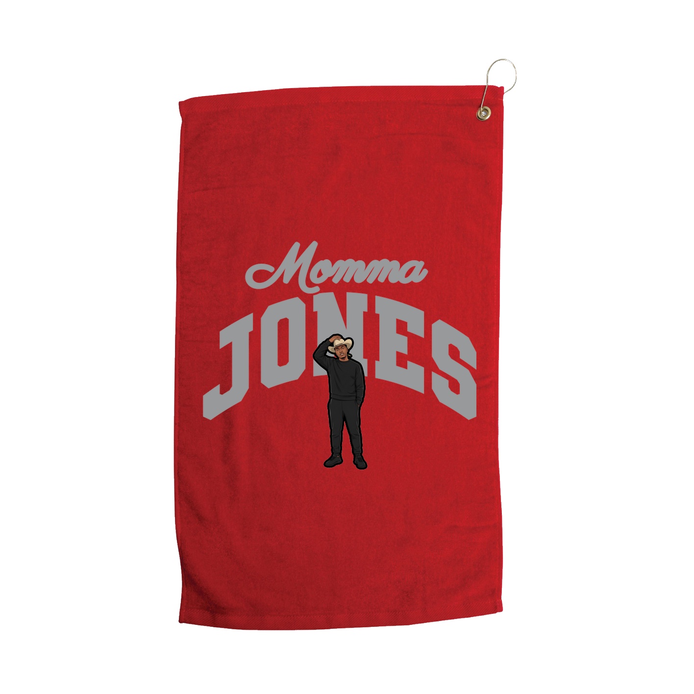 Golf Towel — Mothers Day Arch in Red