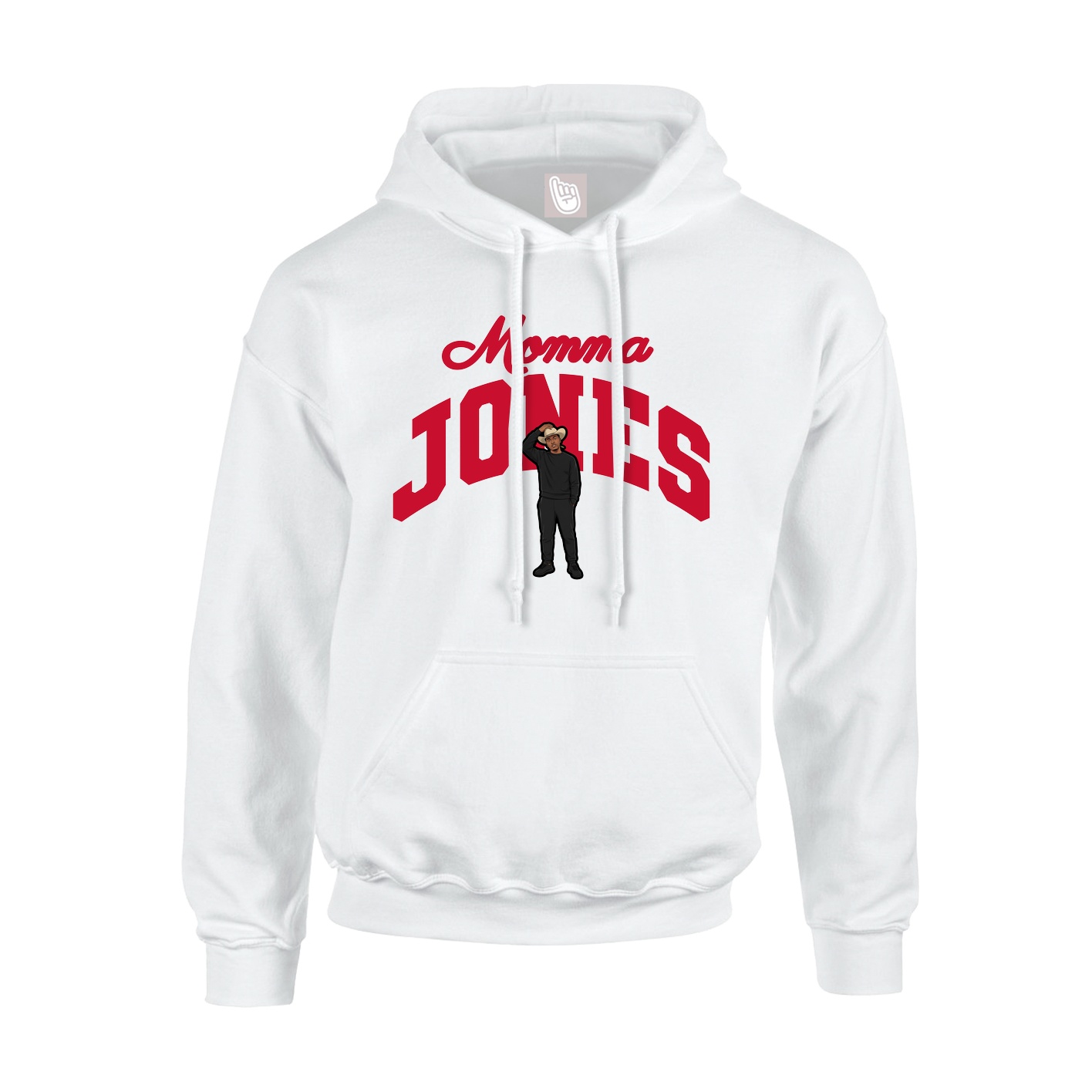 Hoodie — Mothers Day Arch in White