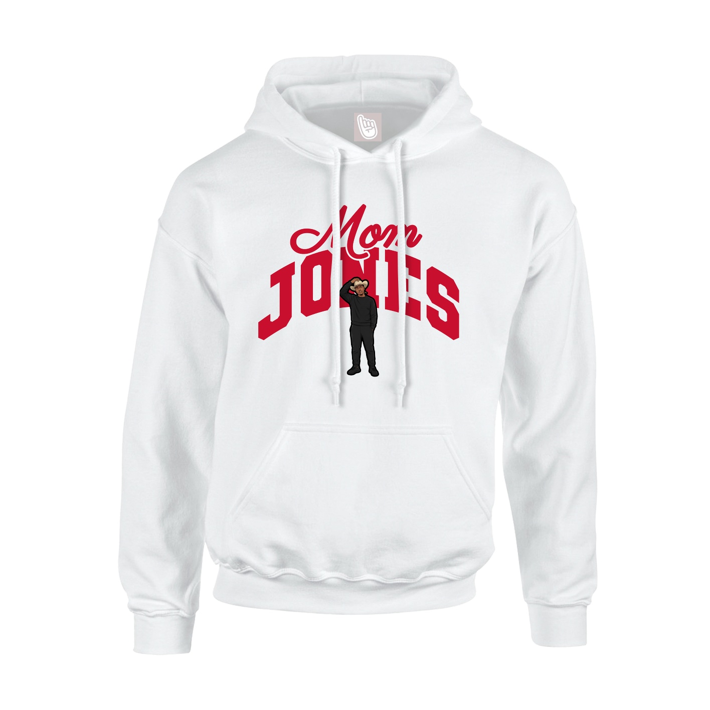 Hoodie — Mothers Day Arch in White