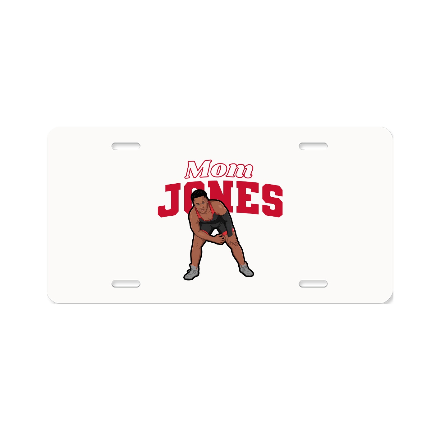 License Plate — Mothers Day Block in Classic