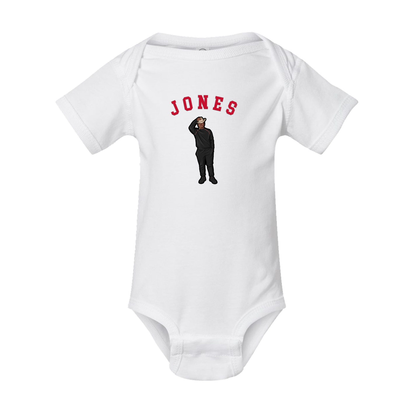Baby Onesie — Shirsey Arch in White