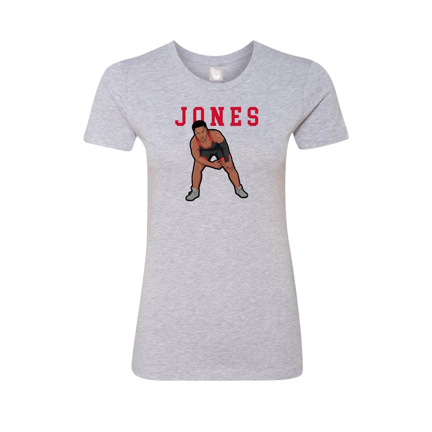 Fitted Women's Tee — Shirsey in Grey