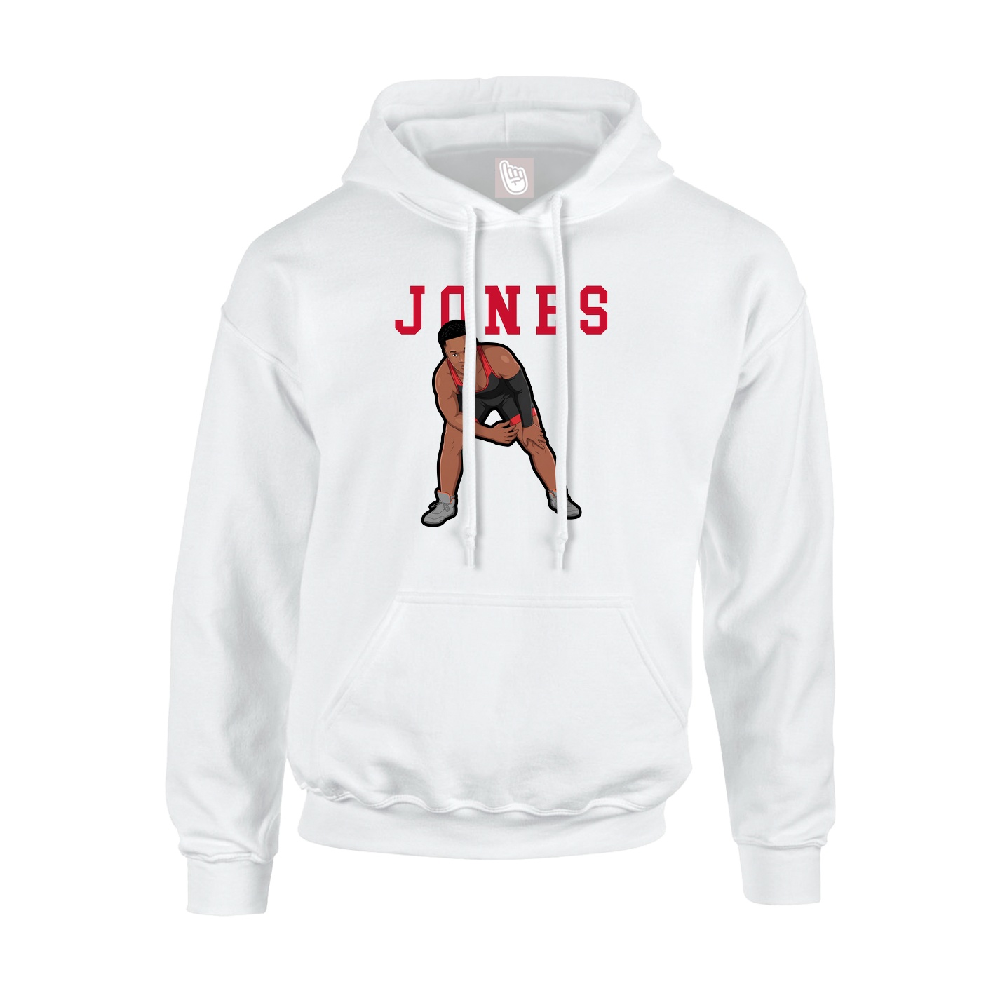 Hoodie — Shirsey in White