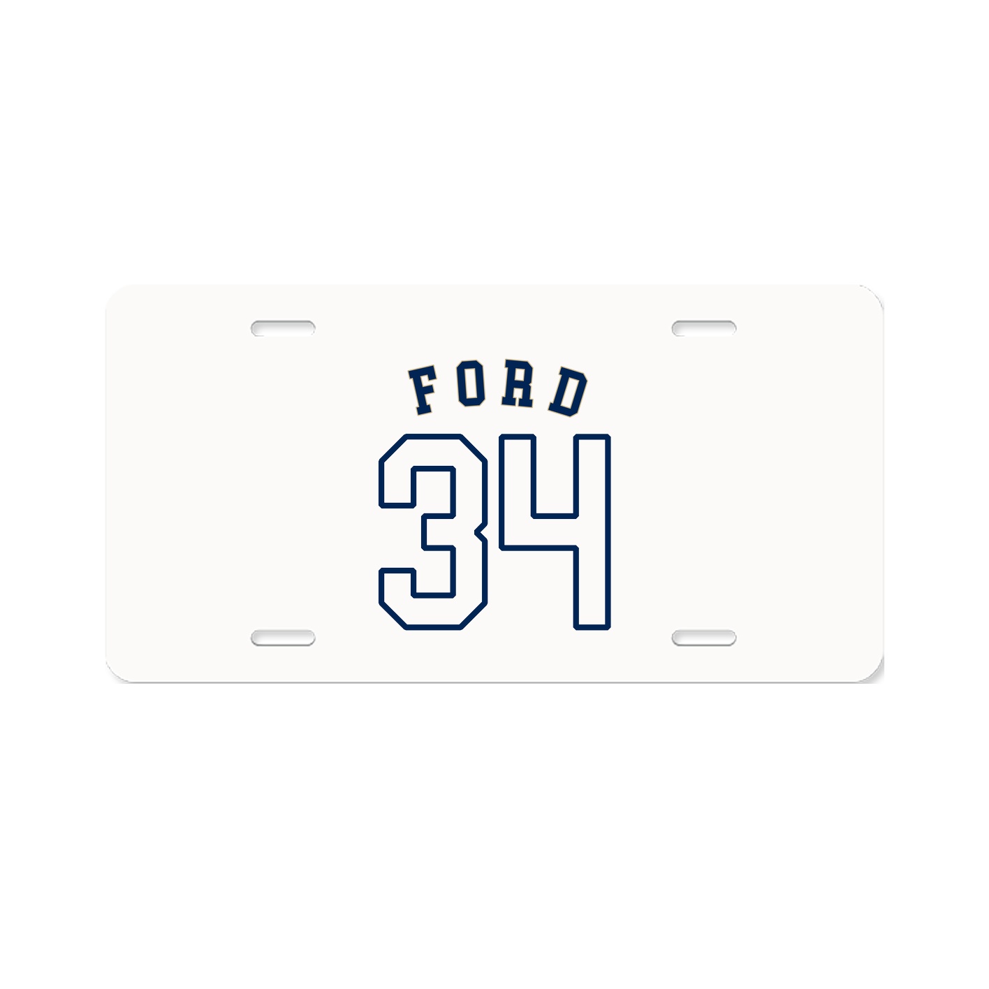 License Plate — Shirsey Arch in Classic