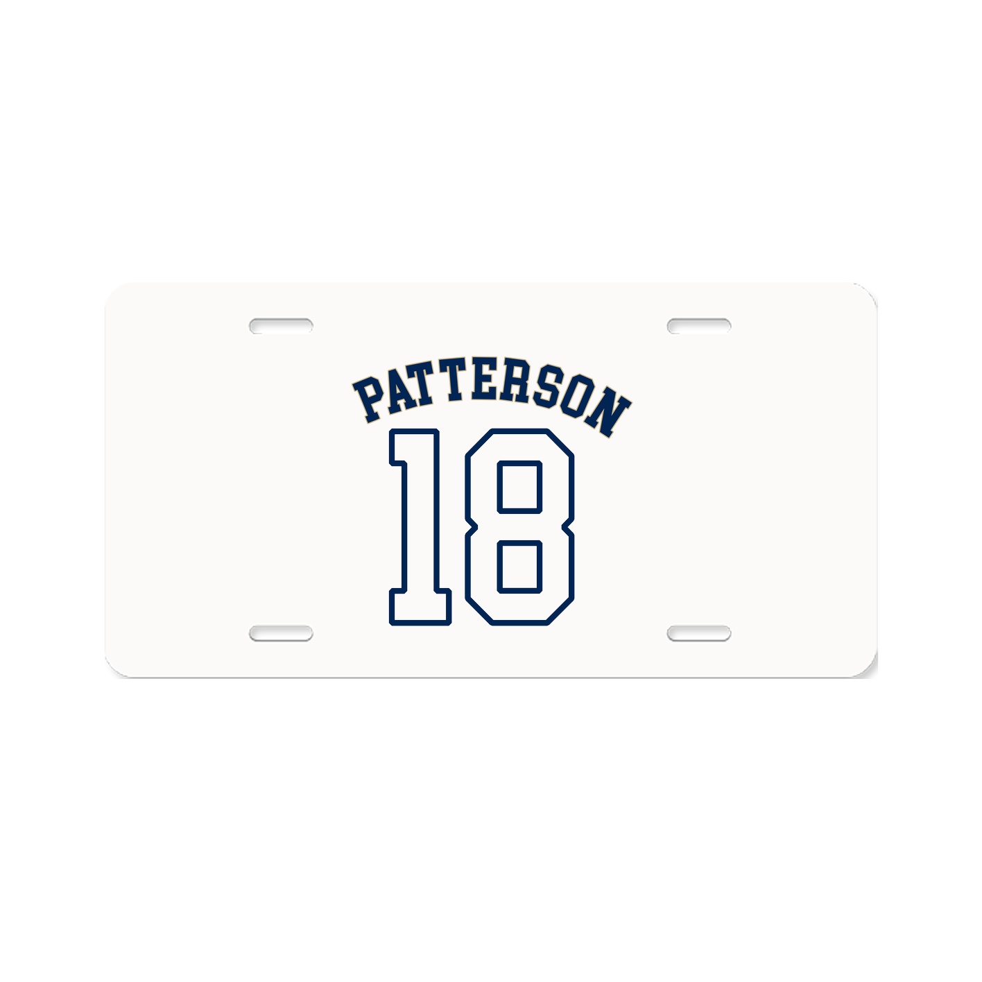 License Plate — Shirsey Arch in Classic