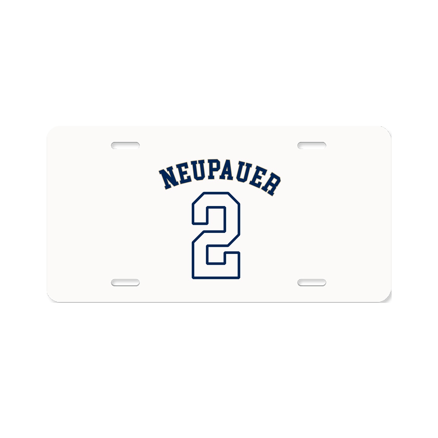 License Plate — Shirsey Arch in Classic
